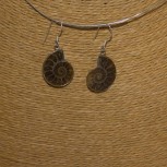 Ohrhänger Ammonit 925 Silber