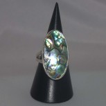 Ring Abalone, 925 Silber