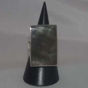 Ring Perlmutt, Perlmuttring, 925 Silber