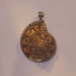Anhänger Kegelschnecke, 925 Silber
